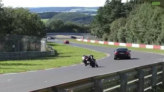 FAST MOTORBIKES NICE SCENES Nürburgring Nordschleife Touristenfahrten flybys FAST MOTORCYCLES BIKERS