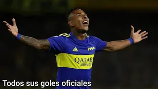 Todos los goles oficiales de Sebastián Villa en Boca