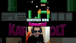 Glitched Ending - Super Mario Bros 3 (NES) Wrong Warp in Level 7-1 - A Wild Glitch Appears! #shorts