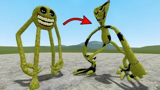 Huggy Wuggy TURNING INTO Roblox Innyume Smiley's Stylized Nextbot in Garry's Mod!