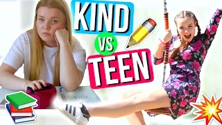 KIND VS TEENAGER IN DER SCHULE! | Julia Beautx