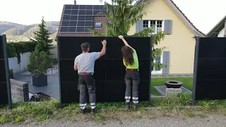 Die Zukunft des Zaunbaus: Entdecke den revolutionären Solarzaun von Zaunteam!