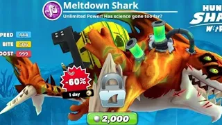 Meltdown Shark in hungry shark world