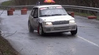 HÁMORI BALÁZS - PEUGEOT 205 RALLYE - A123 ORFŰ TESZTRALLY 2013 - 1080P HD