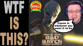 Disney Star Wars NPCs Try DESPERATELY to Hype CARTOON! | The Bad Batch Season 3 Trailer