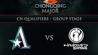 Aster vs iG Game 1 - Chongqing Major CN Qualifier: Group Stage w/ Xyclopzz