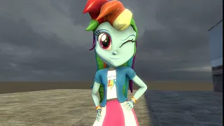 [SFM] Rainbow Dash animation test (Reupload)