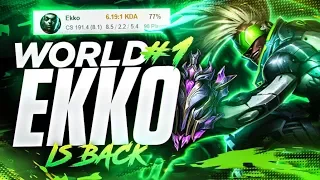 THE #1 EKKO WORLD IS BREAKING THE KOREAN LADDER *XIAO LAO BAN EKKO*