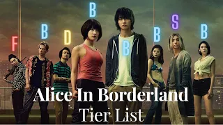 Alice In Borderland Character Tier List!