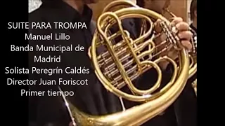 "SUITE PARA TROMPA" 1º tiempo. M.Lillo