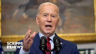 Biden addresses rise in campus protests over Israel-Hamas war