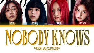 KISS OF LIFE 'Nobody Knows' Lyrics | Legendado PT-BR (Color Coded Lyrics)