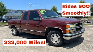 1998 Chevrolet Silverado 1500 Extended Cab POV Test Drive & Review