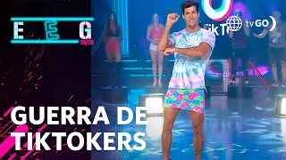 EEG Rumbo a la Semifinal: Patricio Parodi usó falda y ganó reto de TikTok a Rosángela Espinoza (HOY)