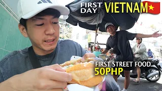 First VIETNAM STREET FOOD Tour - Ho Chi Minh 🇻🇳 (MURA at SULIT) | Ero Ancheta