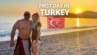 OUR FIRST DAY IN TURKEY 🇹🇷 | THIS IS PARADISE! | Ölüdeniz Fethiye.