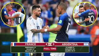 The Day Mbappe Showed Messi Who Is The Boss