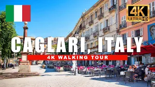 🇮🇹 Cagliari, Sardinia, Italy Walking Tour | Day & Night Walkthrough [4K HDR 60fps]