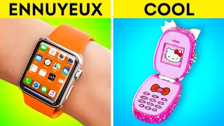 GADGETS POUR PARENTS || Test de gadgets bon marché & coûteux ! Créations géniales par 123 GO! Series