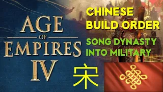 Age Of Empires 4 - Chinese Build Order (Song Dynasty Into Military)