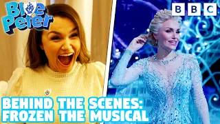 Behind the Scenes of Frozen Musical with Samantha Barks ❄️ | Blue Peter