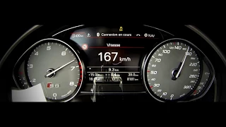 2016 Audi S8 Plus acceleration 0 307 km h