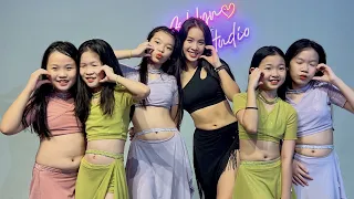 Shiko - Efrah Yalla kids belly dance cover | Baladi Shaabi ft. Ashlyn Tang