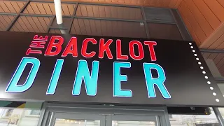 I went to the Backlot Diner Blackpool