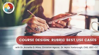 Course Design: Rubric Best Use Cases - Sept. 27