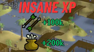 Get Cookin' And Fletchin' With Insane Xp! 🍳 | Osrs Ironman Series | Episode 43