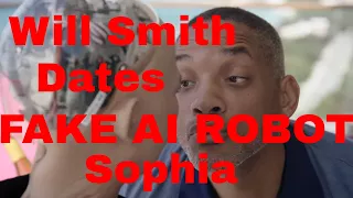 Will Smith & Sophia Robot Funny But Fake!