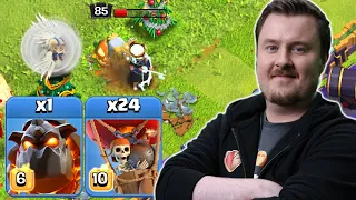 SCHWERSTE Strategie in Clash of Clans ?! | Queen Charge LaLo Strategie