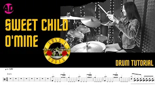 Sweet Child O'Mine - Guns N'Roses -  Drum Cover (Drum Score)