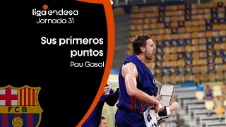 PAU GASOL: primeros puntos con el Barça en su regreso | Liga Endesa 2020-21