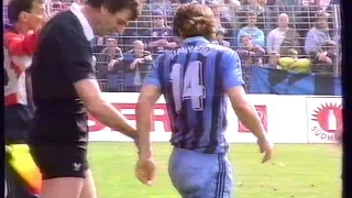 1989/90: Waldhof Mannheim - FC Homburg 1:2