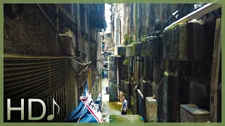 【HD】Ambient Walk through Backstreets of Chongqing, China | Cyberpunk Urban Jungle