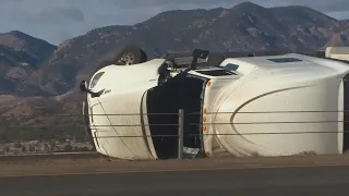 Strong winds cause damage along the Front Range