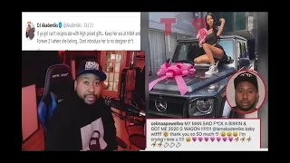 Akademiks RESPONDS To People "Criticizing" Him For Buying Celina Powell A G-Wagon