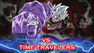 TIME TRAVELERS VS. CORRUPT ZAMASU RED ZONE MISSION COMPLETE!!!! Dokkan Battle