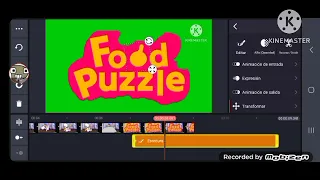 Food pizzle logo Kinemaster Remake speedrun
