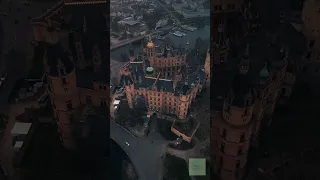 Schwerin Castle captured from a drone by Urbanature Travel (UNT)