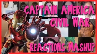 Captain America: Civil War - Trailer #2 - Special GIRLS Reactions Mashup