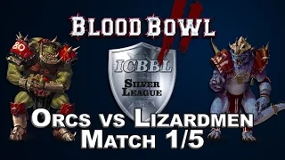 Blood Bowl 2: Rivertown Brutes vs No FunDead Allowed in ICBBL Silver League (Match 1/5)