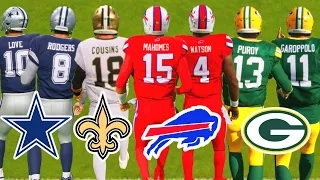 What If EVERY QB Went To The Team They Beat In The Playoffs The Most?