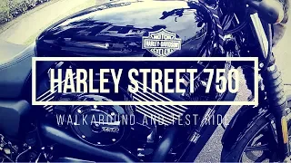 harley street 750 walkaround and test ride