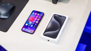 iPhone 15 Pro Max Unboxing & Camera Test | Black Titanium