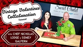 Vintage Valentines Centerpiece Collaboration with Nicholas Lodge & Sidney Galpern