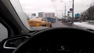 ДТП Яндекс такси - пострадал пассажир