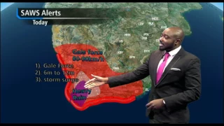Weather Forecast: 80% of rain expected for Western Cape