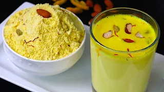 100% சுவையான பாதாம் பால் பவுடர் செய்வது எப்படி/Badam Milk Powder/Instant Badam Mix/Badam milk recipe